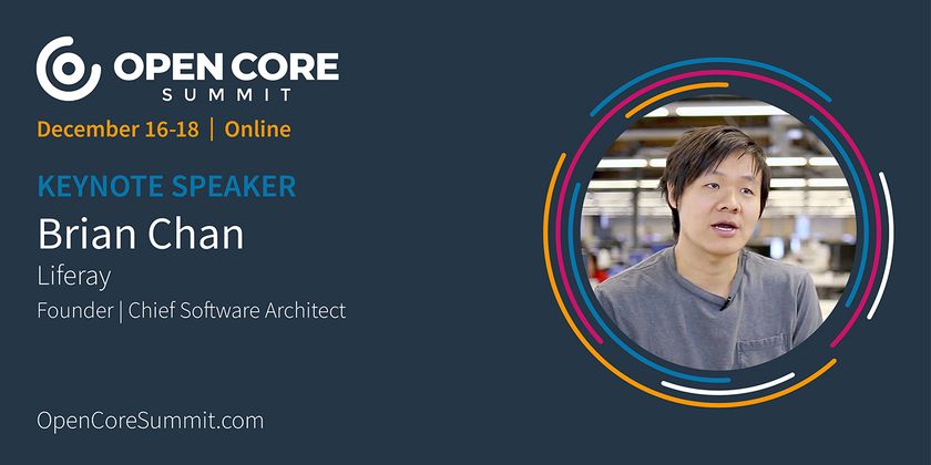 Cover image for OCS 2020 Keynote: Brian Chan, founder of Liferay