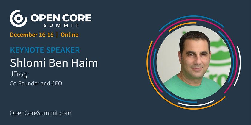 Cover image for OCS 2020 Keynote: Shlomi Ben Haim, CEO of JFrog