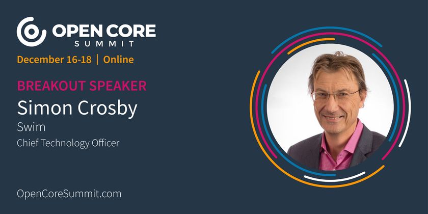 Cover image for OCS 2020 Breakout: Simon Crosby, CTO of SWIM.AI